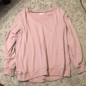 Light pink long sleeve shirt
